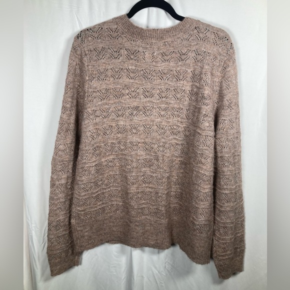 Cozy Croft & Barrow Taupe Button-Up Cardigan Sz XL - Picture 5 of 13